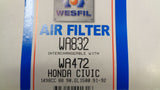 Wesfil Air Filter Suits Honda Civic New Part