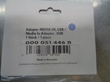 VW Beetle Genuine USB Adapter Cable New Part