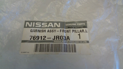 Nissan Navara D40 Thai Genuine front pillar trim left front new part