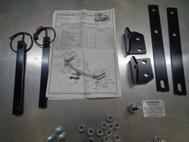 Nissan Tiida Genuine Tow Bar Fitting Kit New Part