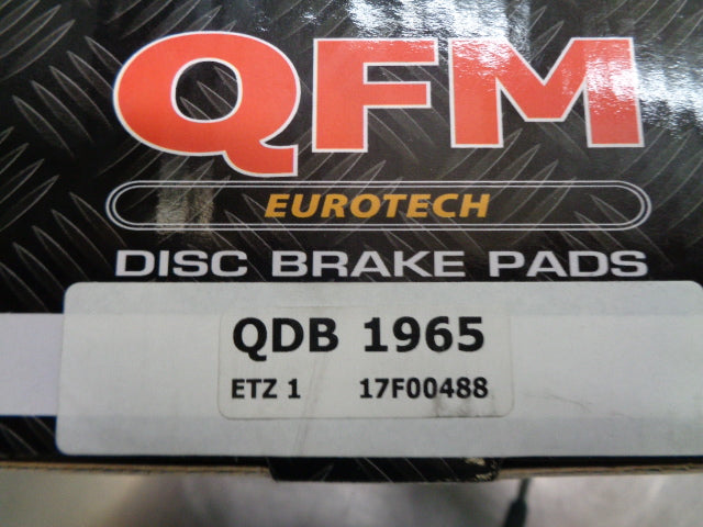 QFM Eurotech Front Brake Pad Set Suits Mercedes Benz Vito New Part