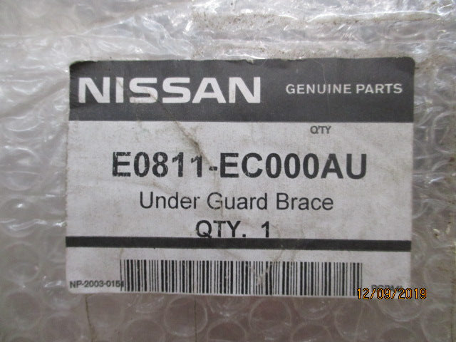 Nissan Navara D40 Genuine Under Guard Brace New Part