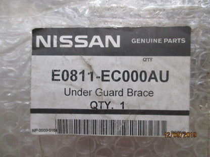 Nissan Navara D40 Genuine Under Guard Brace New Part