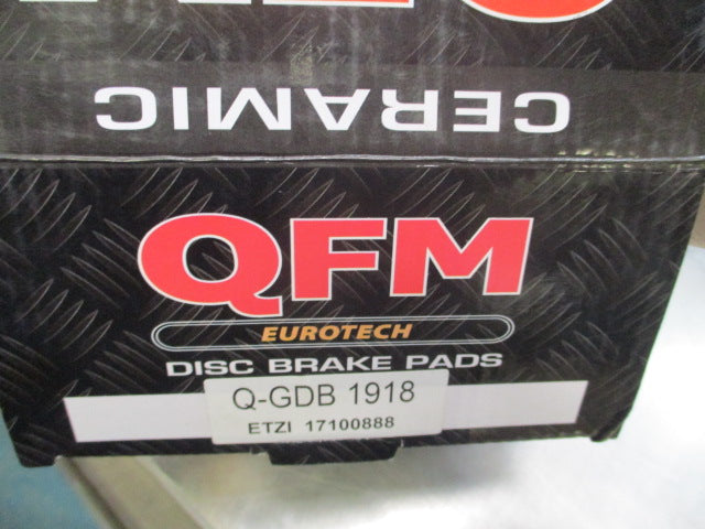 QFM Eurotech Ceramic Front Brake Pad Set Suits VW-CC-Golf-Passat-Skoda-Seat New Part