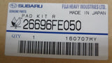 Subaru Forester/Impreza Genuine Rear Brake Pad Set New Part