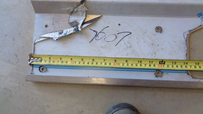 Alloy front bull bar winch protector plate New Part