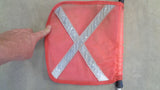 Road Safety / mining /4WD 1 piece saftey pole & flag 1.34m  high New Part