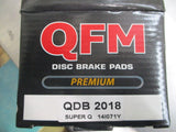 QFM Priemum Front Brake Pad Set Suits Ford KA New Part