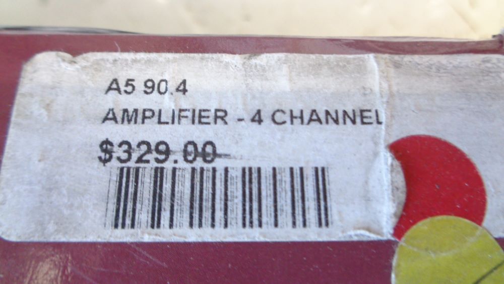 OKUR DB Drive  A5 90.4 Car Amplifier - 4 Channel New Part