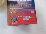 Valvoline Fuel Filter VF2 / z92 suit Holden, Pajero, Nissan New Part