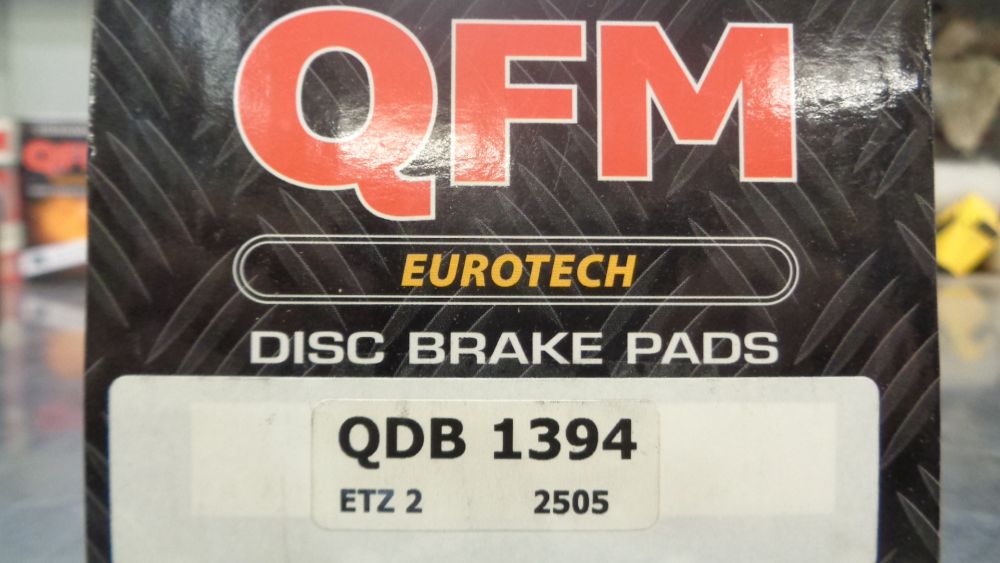 QFM Eurotech Front Brake Pad Set Suits Mercedes Benz New Part