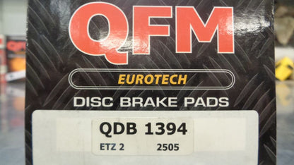 QFM Eurotech Front Brake Pad Set Suits Mercedes Benz New Part