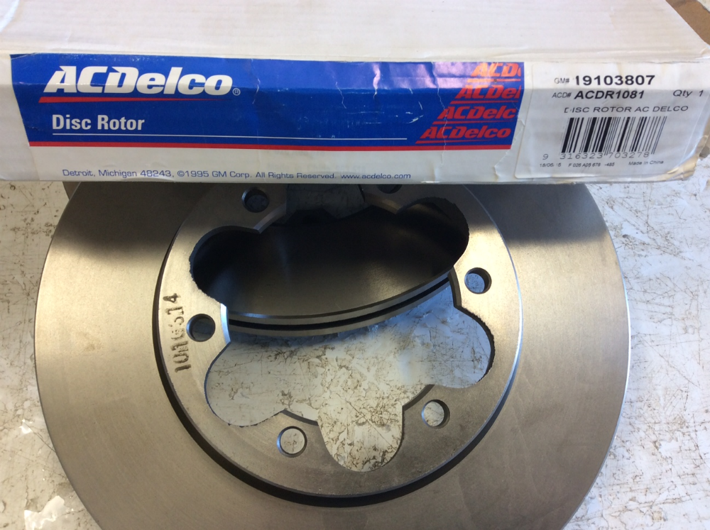 ACDelco front disc rotors Suits Toyota Hiace New Part