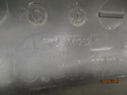 BMW 5 Series E60 Sedan Genuine Rear Bumper Cover (Silver) Used Part VGC
