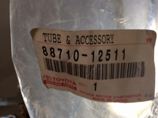 Toyota Corolla Genuine Pipe Cooler/Accessory New Part