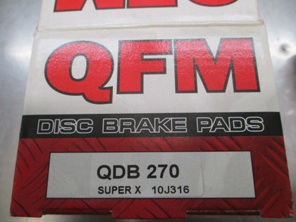 QFM Front Brake Pad Set Suits Peugeot 305 New Part