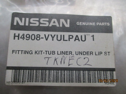 Nissan Navara D22 Genuine Tailgate Fitting Kit New Part