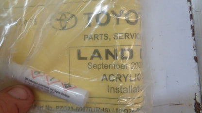 Toyota Landcruiser 200 Series Genuine Drivers Weathershield New Part