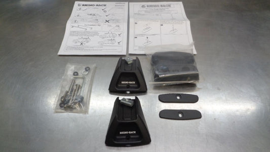 Rhino Rack Genuine Heavy Duty Front Leg Pair Suits Toyota Prado New Part