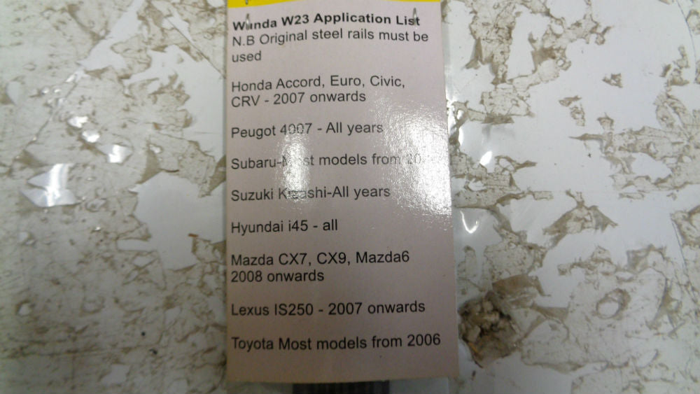 Wunda Wiper Blade Inserts Pair See Photos Details New Part