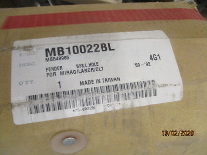 Tong Yang Mitsubishi Lancer/Mirage Front Left Guard New Part
