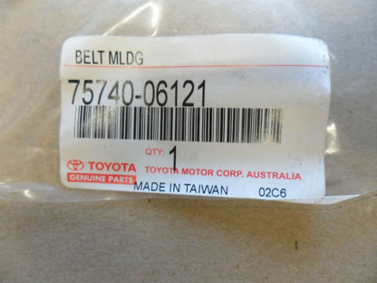 Toyota Camry Genuine Left Hand Rear Belt Mould New Part