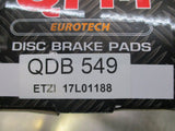 QFM Eurotech Front Brake Pad Set Suits Volvo New Part