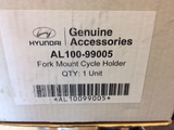 Hyundai Lockable roof mounted bike rack new part