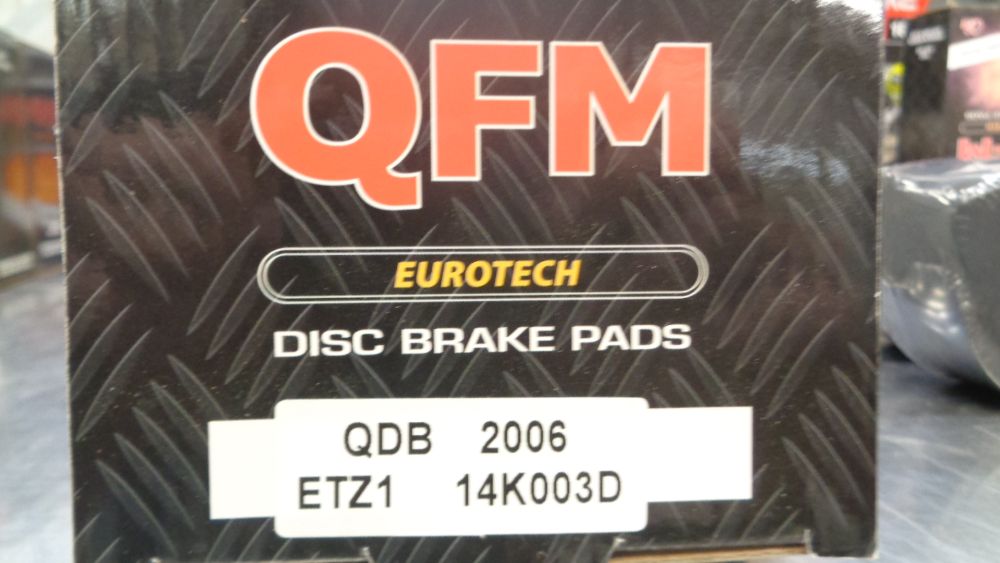 QFM Eurotech Ceramic Front Brake Pad Set Suits BMW X Series New Part