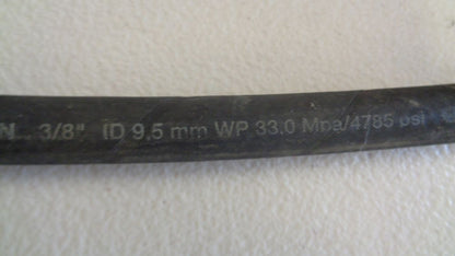 Hydraulic Hose with fittings 150cm long 3/8 id 9,5mm wp33,0 mpa/4785 psi New Part .