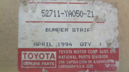 Toyota Corolla Genuine Front Chrome Bar Moulding New Part