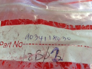 Toyota Celica Genuine Front/Rear Differential Drain Plug New Part