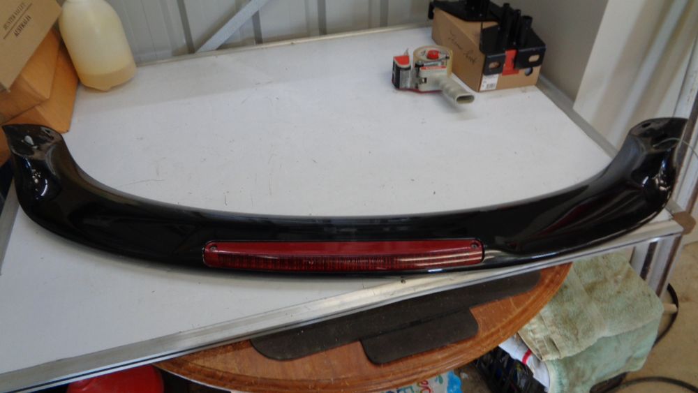 Used Rear Spoiler With Brake Light Suitable for Toyota Corolla Hatch Back VGC