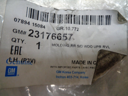 Holden Malibu Genuine Left Hand Rear Door Moulding New Part