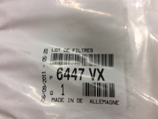 Peugeot 207 Genuine cabin filter Citron DS3 c3 new part