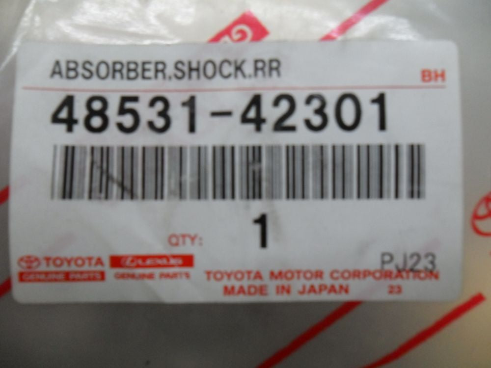 Toyota Rav 4 Genuine Rear Left Hand Spring and Shock Absorber New Part
