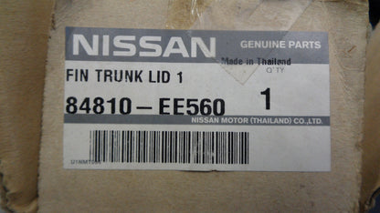 Nissan Tiida Genuine Chrome Boot Lid Garnish New Part