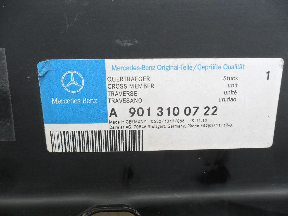 Mercedes Benz Sprinter Genuine Front Lower Cross Rail New Part
