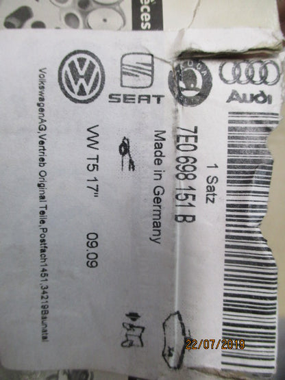 VW Transporter T5 Genuine Front Brake Pad Set New Part