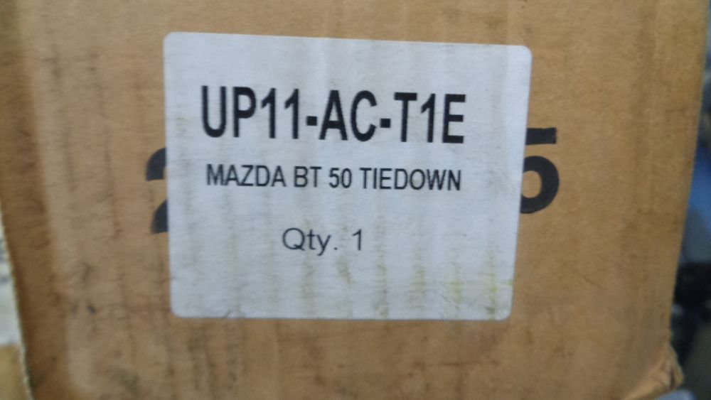 Mazda BT-50-Ford Ranger Genuine Tie Down Rails & Strap kit New Part