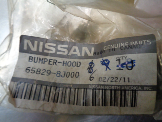 Nissan Navara Genuine Hood Bumper Rubber New Part