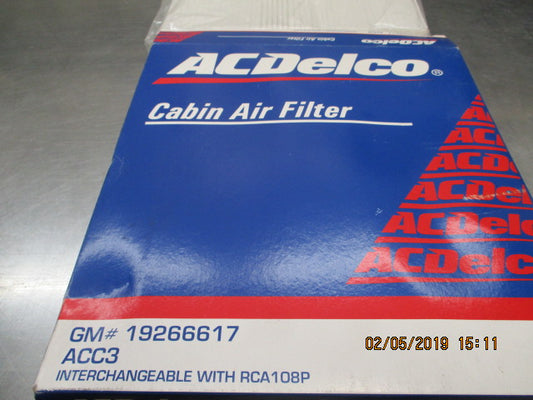 Honda Civic/Accord Genuine ACDelco Cabin Filter New Part