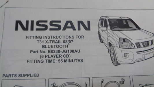 Nissan Xtrail T31 Genuine Handsfree Kit plug & play New part