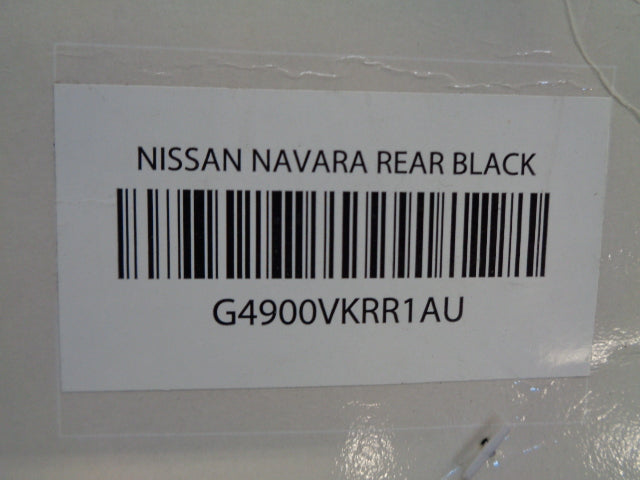 Nissan Narvara D22 Genuine Rear Heavy Duty Rubber Mat Set New Part