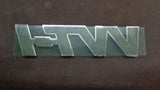Toyota Hilux Genuine VVT-i Front Door Emblem New Part