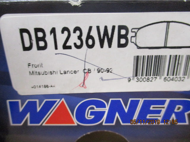 Wagner Front Brake Pad Set Suits Mitsubishi CB Lancer New Part
