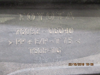 Toyota Aurion SX6/ZR6 Genuine Lower Rear Bumper Used Needs Painting VGC