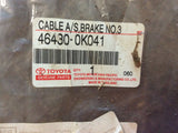Toyota Hilux Genuine Left Hand Rear No.3 Park Brake Cable New Part