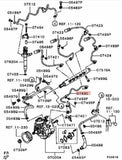 Mitsubishi Triton Genuine Fuel Injector Pump To Fuel Rail Tube New Part