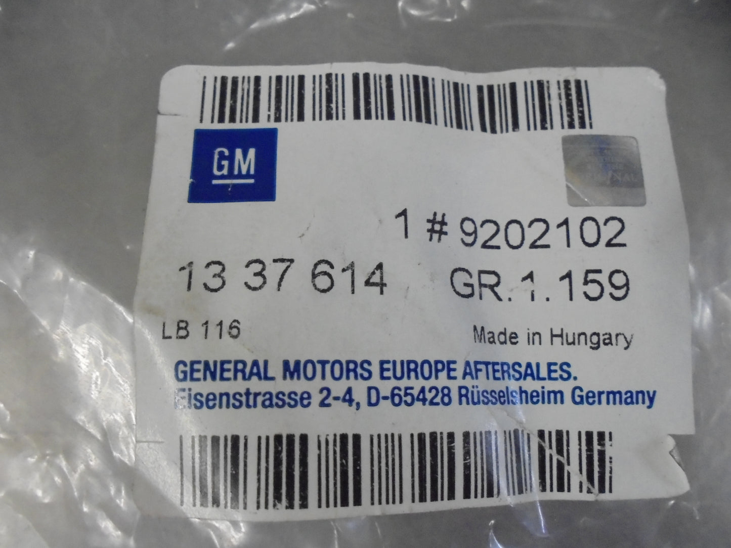Holden Vectra-C Genuine Upper Radiator Hose New Part